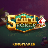 5 Card Poker on happybunny